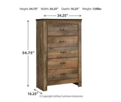 Trinell 5-Drawer Chest -Furniture Promotion Series 810337768 8