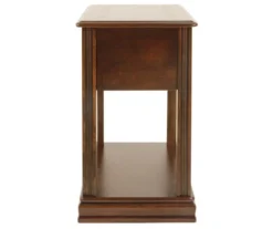 Breegin Brown End Table With Removable Tray -Furniture Promotion Series 810363185 2