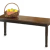 Owingsville Black & Brown Dining Bench