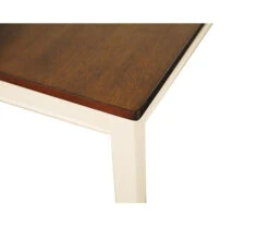 Whitesburg Cottage White & Brown Dining Room Bench -Furniture Promotion Series 810363197 5