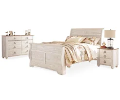 Willowton Whitewash Dresser -Furniture Promotion Series 810406134 810406135 810406136 810406133 810422732