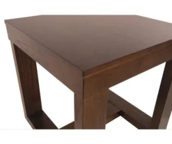 Watson Dark Brown End Table -Furniture Promotion Series 810408942 3