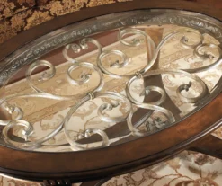 Norcastle Oval Coffee Table -Furniture Promotion Series 810409015