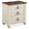 Willowton Whitewash Nightstand -Furniture Promotion Series 810422732 2