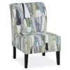 Triptis Multi-Color Armless Accent Chair