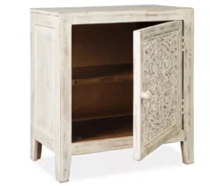 Fossil Ridge White Accent Cabinet -Furniture Promotion Series 810431483 3