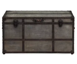Amsel Gray Storage Trunk -Furniture Promotion Series 810458018 3