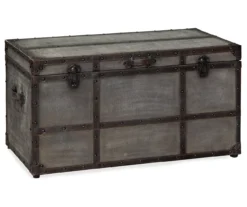 Amsel Gray Storage Trunk -Furniture Promotion Series 810458018 4