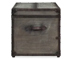Amsel Gray Storage Trunk -Furniture Promotion Series 810458018 5