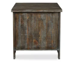 Danell Ridge Brown 2-Door End Table -Furniture Promotion Series 810458197 5