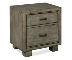 Arnett Smoky Gray Nightstand 8 Arnett Smoky Gray Nightstand -Furniture Promotion Series 810458207 3