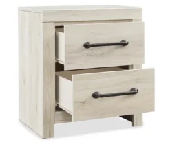 Cambeck Whitewash 2-Drawer Nightstand -Furniture Promotion Series 810458216 1