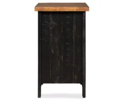Valebeck Black & Brown Two-Tone Chairside End Table -Furniture Promotion Series 810458251 5