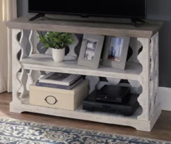 Havalance Gray & White Two-Tone Console Table -Furniture Promotion Series 810458281 1