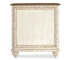 Realyn White & Brown Two-Tone Chairside End Table -Furniture Promotion Series 810458285 4