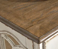 Realyn White & Brown Two-Tone Chairside End Table -Furniture Promotion Series 810458285 6