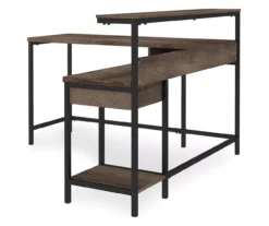 Arlenbry Gray L-Shaped Corner Desk -Furniture Promotion Series 810485152 2