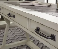 Jonileene White-Gray Desk -Furniture Promotion Series 810485166 4