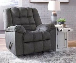 Drake Charcoal Rocker Recliner -Furniture Promotion Series 810519655 4