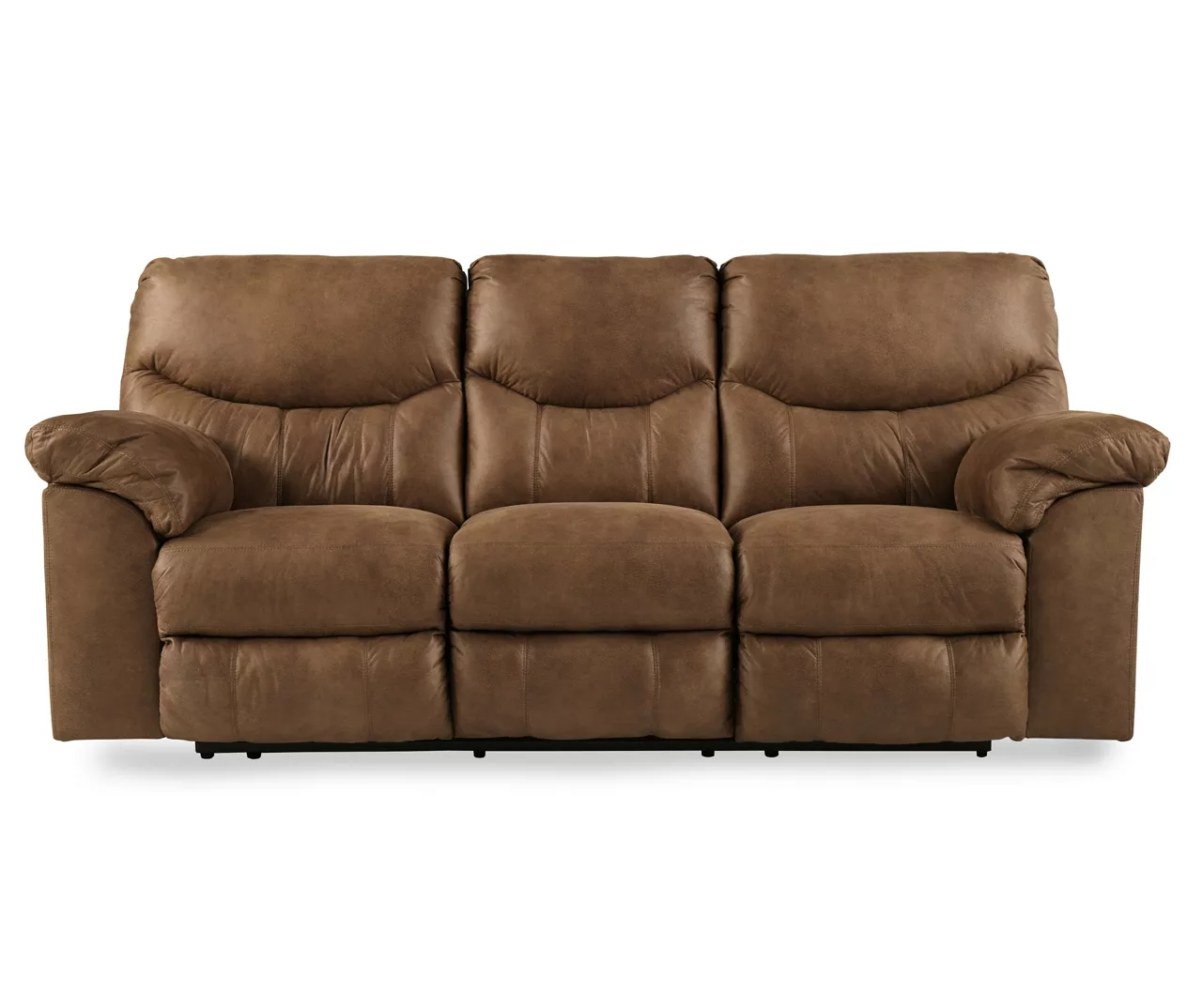 Boxberg Bark Faux Leather Reclining Sofa 3 Boxberg Bark Faux Leather Reclining Sofa