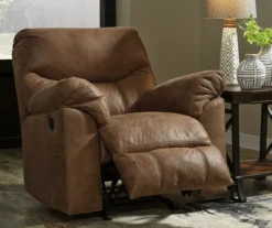 Boxberg Bark Faux Leather Rocker Recliner 13 Boxberg Bark Faux Leather Rocker Recliner -Furniture Promotion Series 810519666 8