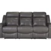 Jesolo Gray Reclining Sofa