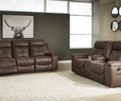 Jesolo Coffee Reclining Sofa -Furniture Promotion Series 810519726 810519673 1