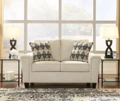 Abinger Cream Loveseat -Furniture Promotion Series 810519731 4