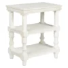 Dannerville Antique White 3-Tier Accent Table With USB Charging -Furniture Promotion Series 810542271