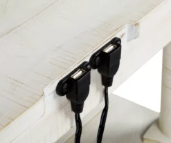 Dannerville Antique White 3-Tier Accent Table With USB Charging 18 Dannerville Antique White 3-Tier Accent Table With USB Charging -Furniture Promotion Series 810542271 7