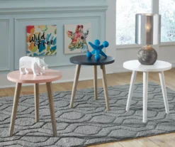 Fullersen Dark Blue Accent Table 10 Fullersen Dark Blue Accent Table -Furniture Promotion Series 810542280 3