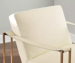 Kleemore Ostrich Embossed Leather Accent Chair -Furniture Promotion Series 810542293 4