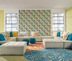 Bales Checkered Taupe Upholstered Accent Chair -Furniture Promotion Series 810542299 5