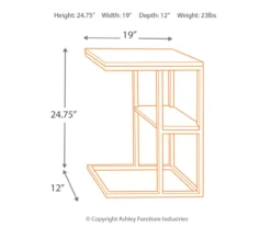 Forestmin Wood Cantilever Accent Table -Furniture Promotion Series 810542304 2