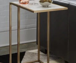 Lanport White Marble C Side Table -Furniture Promotion Series 810542314 1