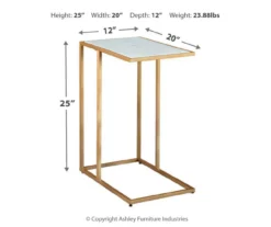 Lanport White Marble C Side Table -Furniture Promotion Series 810542314 3