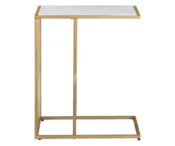 Lanport White Marble C Side Table -Furniture Promotion Series 810542314 4
