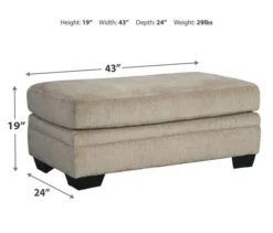 Signature Design By Ashley Dorsten Ottoman -Furniture Promotion Series 810587405 4