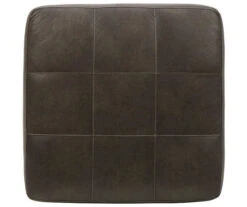 Navi Smoke Faux Leather Oversize Accent Ottoman 9 Navi Smoke Faux Leather Oversize Accent Ottoman -Furniture Promotion Series 810587441 3