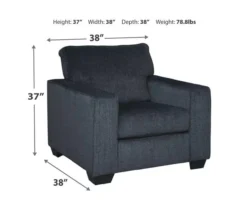 Kiara Slate Armchair -Furniture Promotion Series 810587460 5