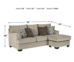 Signature Design By Ashley Dorsten Sofa Chaise -Furniture Promotion Series 810587467 7