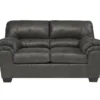 Signature Design By Ashley Bladen Faux Leather Loveseat -Furniture Promotion Series 810587472 1