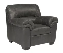 Bladen Slate Faux Leather Armchair