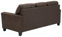 Signature Design By Ashley Navi Faux Leather Sofa -Furniture Promotion Series 810587483 6