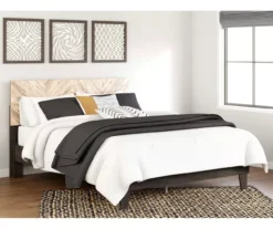 Piperton Black Queen Panel Headboard -Furniture Promotion Series 810591748 810591749 7