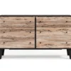 Piperton Black 6-Drawer Dresser 1 Piperton Black 6-Drawer Dresser -Furniture Promotion Series 810591757 4