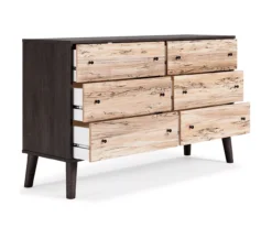 Piperton Black 6-Drawer Dresser -Furniture Promotion Series 810591757 5