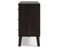 Piperton Black 6-Drawer Dresser -Furniture Promotion Series 810591757 6
