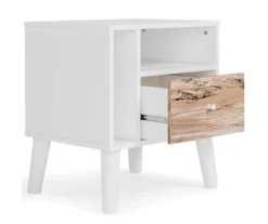 Piperton White Nightstand -Furniture Promotion Series 810591771 5