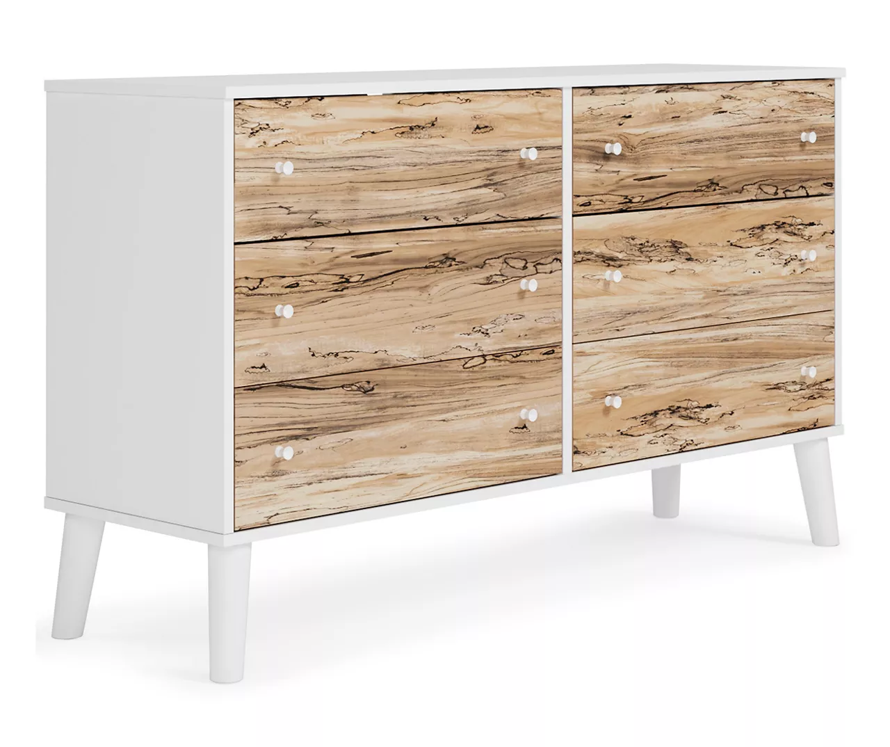 Piperton White 6-Drawer Dresser 4 Piperton White 6-Drawer Dresser - Image 2